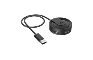 USB хъб A4tech HUB-20, 4 портов, USB 2.0
