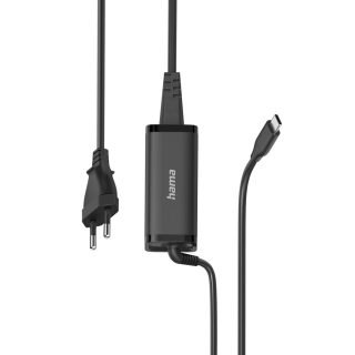 HAMA Зарядно за лаптоп, USB-C PD, GaN, 5-20V/65 W