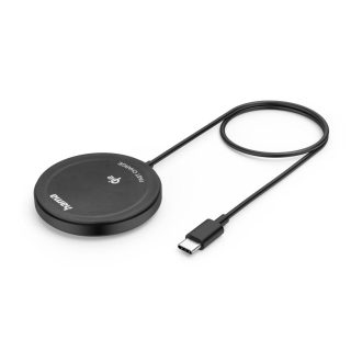 HAMA Безжично зарядно устройство Qi2, 15 W, черно,