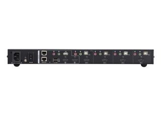 KVM превключвател ATEN CM1284-AT-G, 4 порта, USB, 4K, HDMI, Multi-View