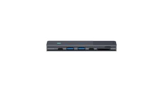 Мултипортов адаптер, RAPOO UCM-2003, 7 в 2, USB-A, USB-C, HDMI, SD/MicroSD, Черен