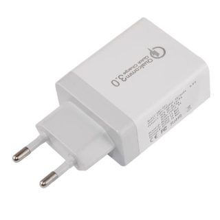 Makki бързо зарядно Fast Charger - QC3.0+3xUSB 30W White - MAKKI-QC48W4