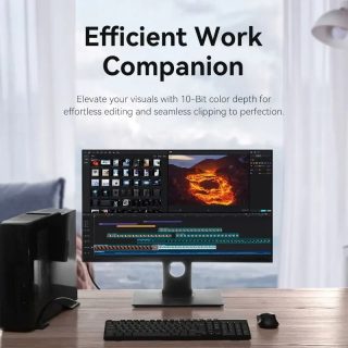 Vention Кабел Cable - Display Port v1.2 DP M / M Black 4K 3.0M - HAKBI