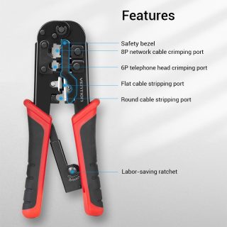 Vention Клещи за кримпване  Multi-Fuction Crimping Tool - KEAB0