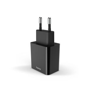 HAMA Бързо зарядно, USB-C, PD, 20 W, черно