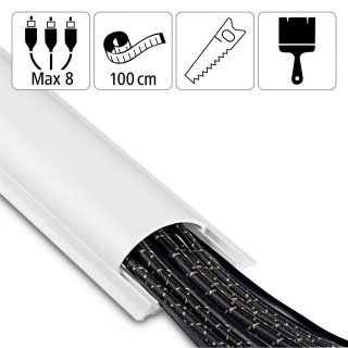 Канал PVC за скриване на кабел-100х7х2,1 см, 220894