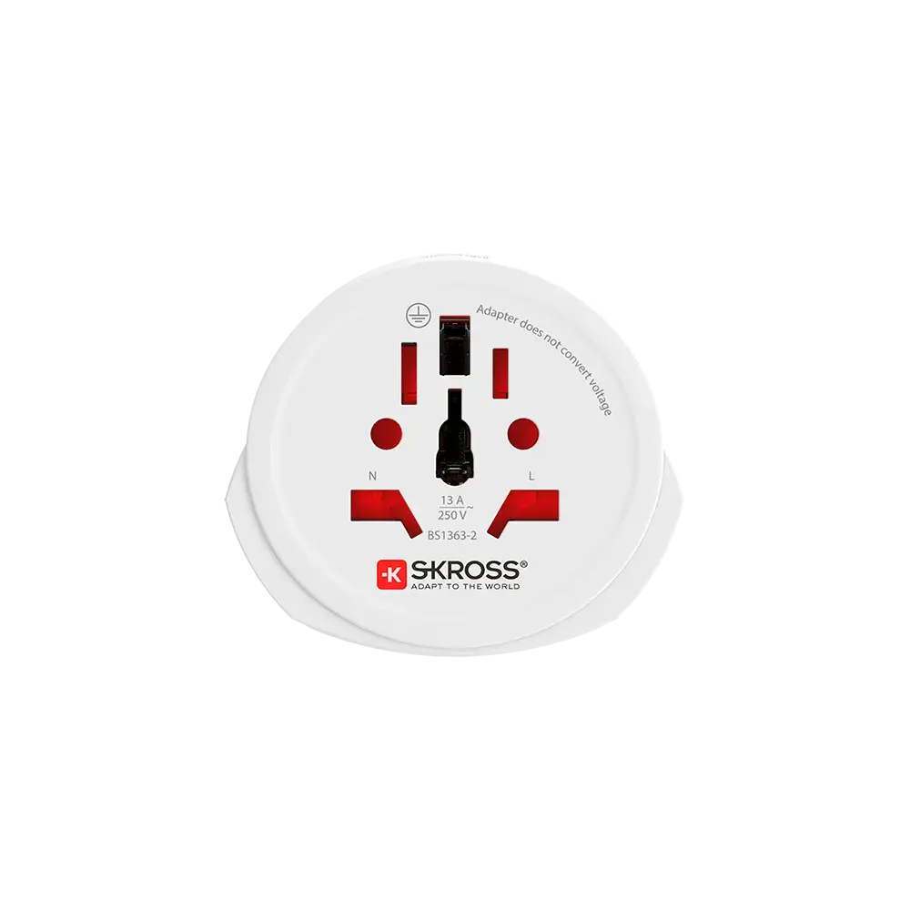 Skross адаптер 220V UK/US/World  към EU