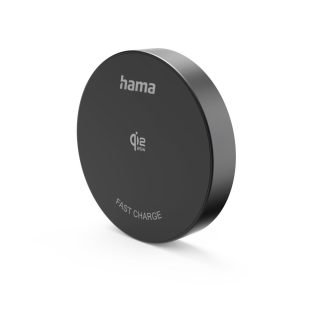 HAMA Безжично зарядно устройство Qi2 25W, бързо зареждане, черно