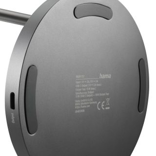HAMA Безжична зарядна станция Qi2, 15W, черно
