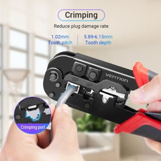 Vention Клещи за кримпване  Multi-Fuction Crimping Tool - KEAB0