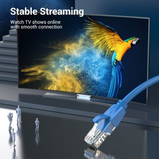 Vention Кабел LAN UTP Cat.6 Patch Cable - 5M Blue - IBELJ