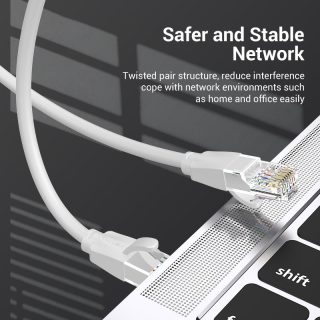 Vention Кабел LAN UTP Cat.6 Patch Cable - 1.5M Gray - IBEHG