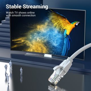 Vention Кабел LAN UTP Cat.6 Patch Cable - 1.5M Gray - IBEHG