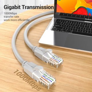 Vention Кабел LAN UTP Cat.6 Patch Cable - 1.5M Gray - IBEHG