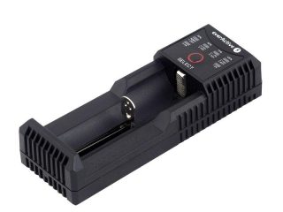 Зарядно устройство за LiIon/NiMh батерии 3,7v/1.2v универсално 1 гнездо USB Type C UC-100C EverActive